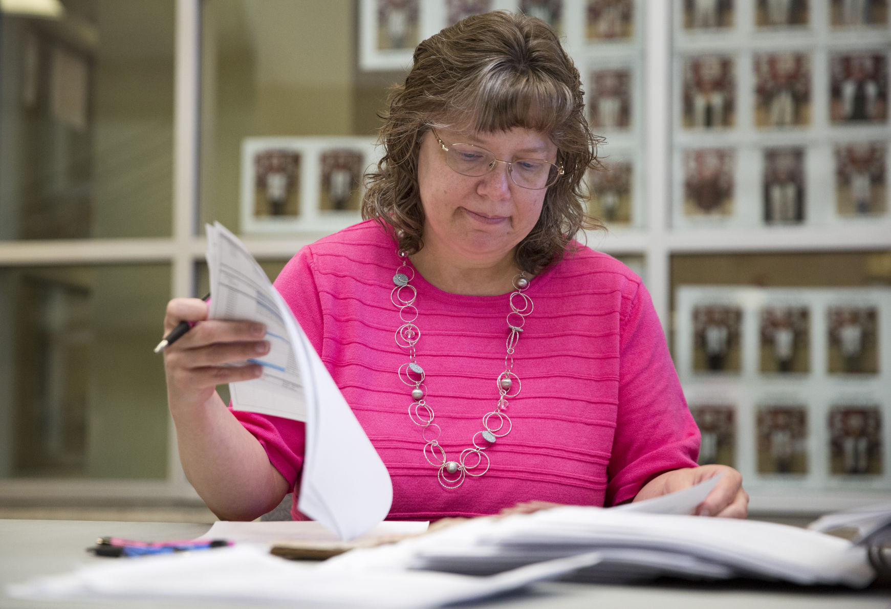 Teachers sign contracts
